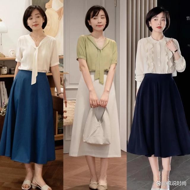 攻略：优雅的半身裙搭配技巧解析AG真人登录入口夏季女性穿搭(图9)